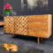 Dekoratives Sideboard Mosaico 145Cm Akazie Kommode in Sideboard Kommode